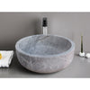 Natural Stone Sirius Silver Marble Vessel Sink Polished (D)16