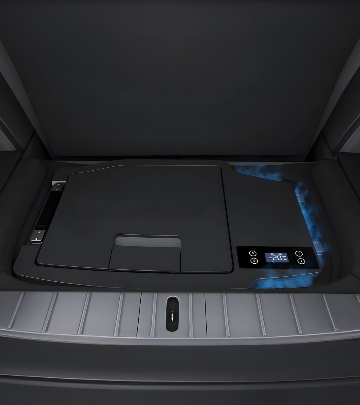 Portable freezer specially designed for Tesla Model Y