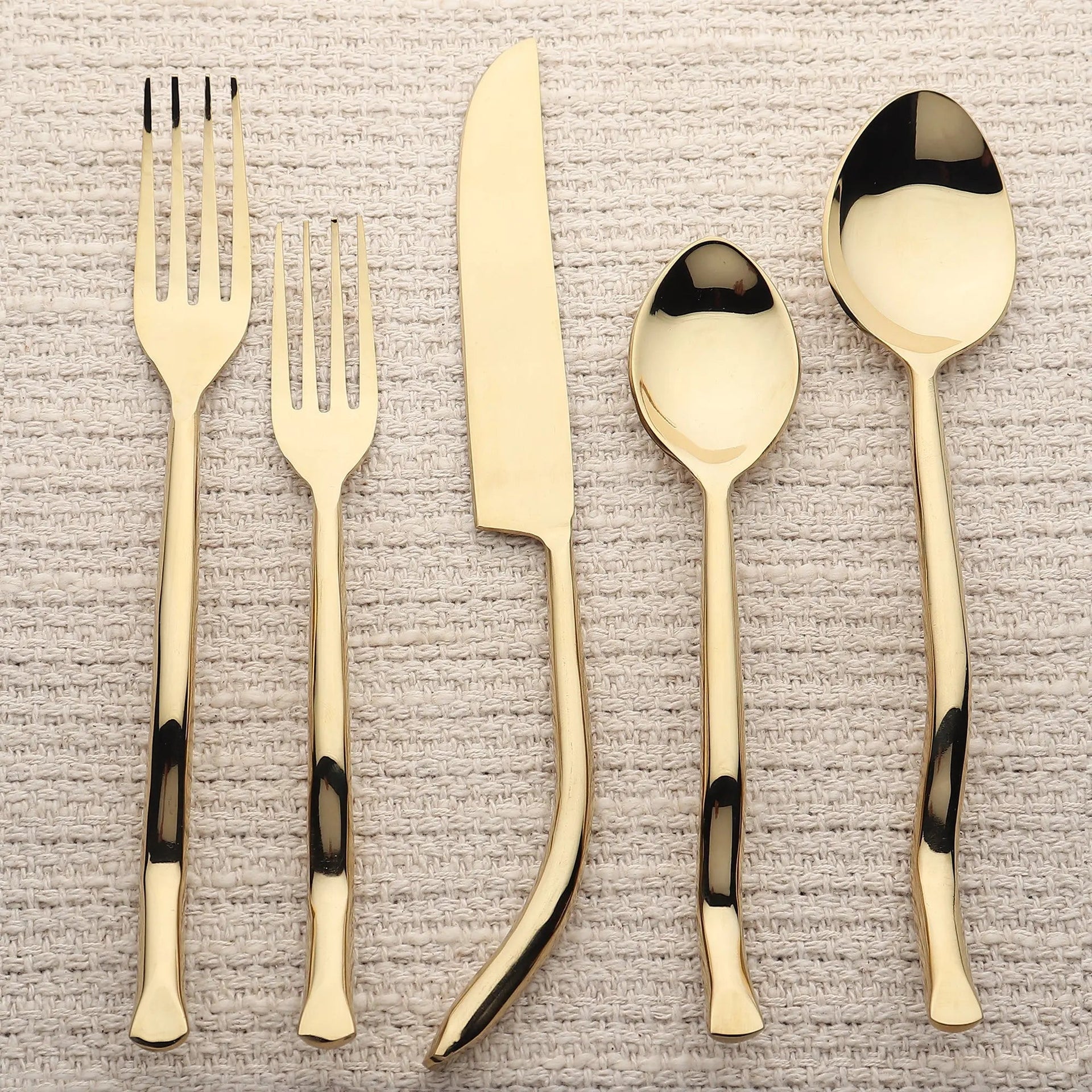 Twig PVD 5 Pc. Flatware Set