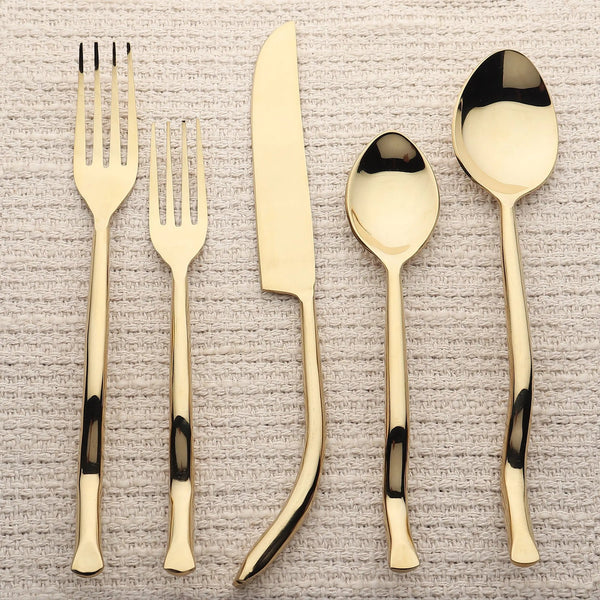 Twig PVD 5 Pc. Flatware Set