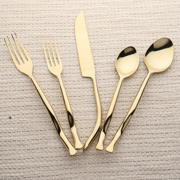 Twig PVD 5 Pc. Flatware Set