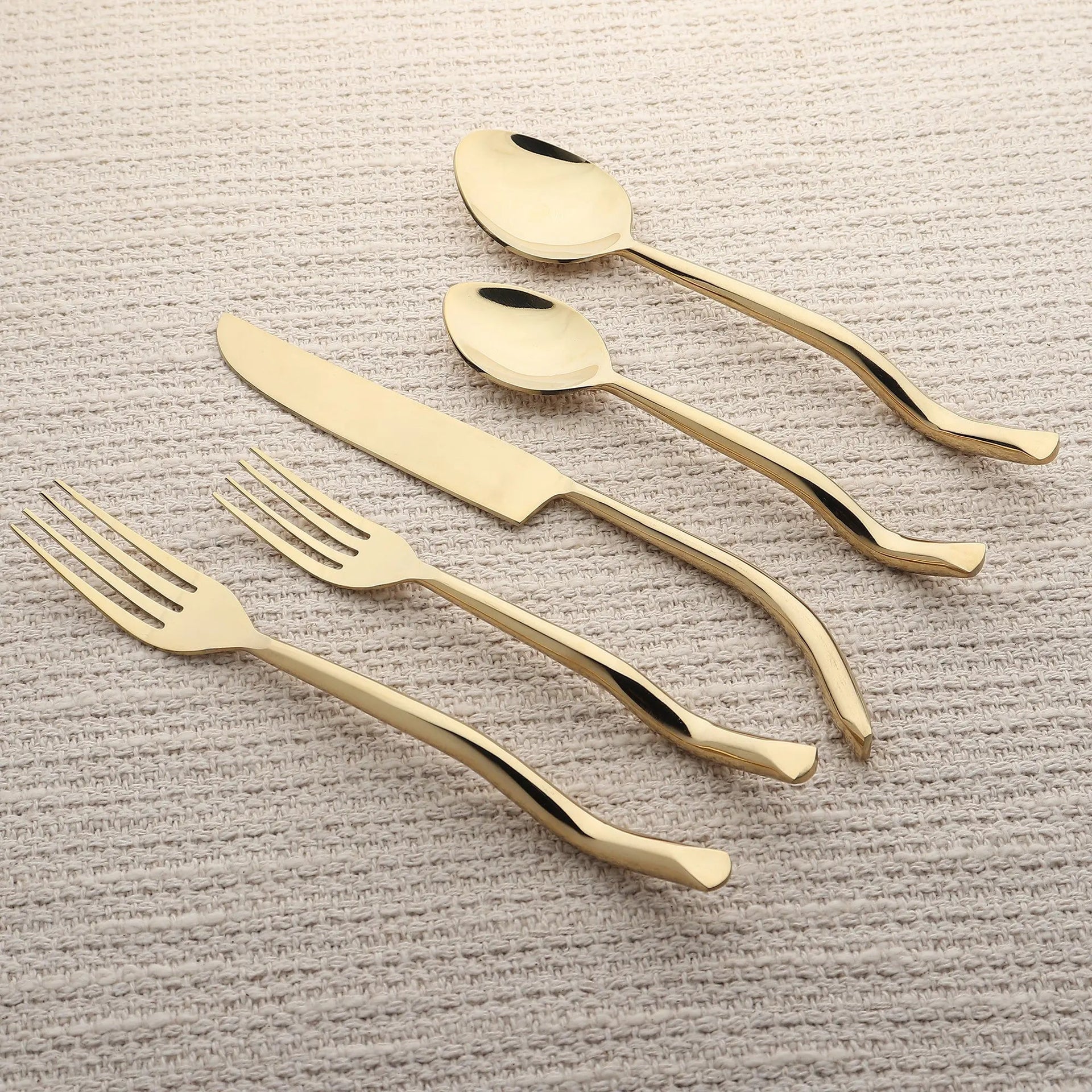 Twig PVD 5 Pc. Flatware Set