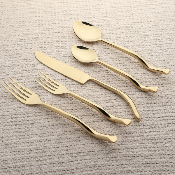 Twig PVD 5 Pc. Flatware Set