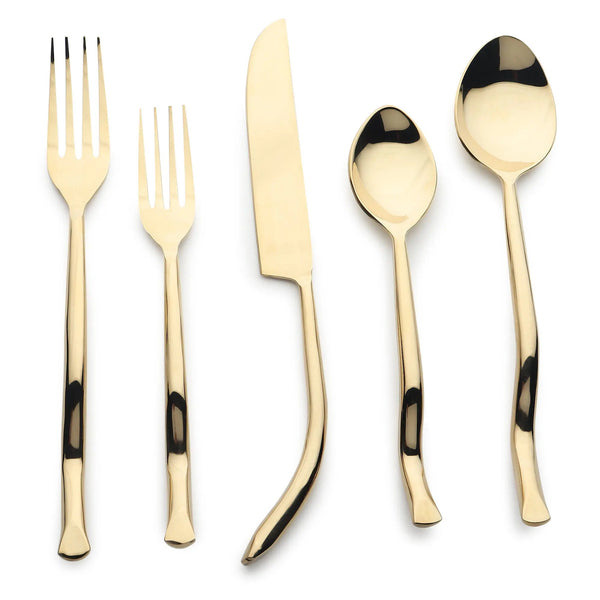 Twig PVD 5 Pc. Flatware Set