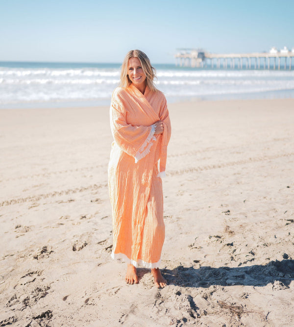Muslin Cotton Kimono Bathrobe