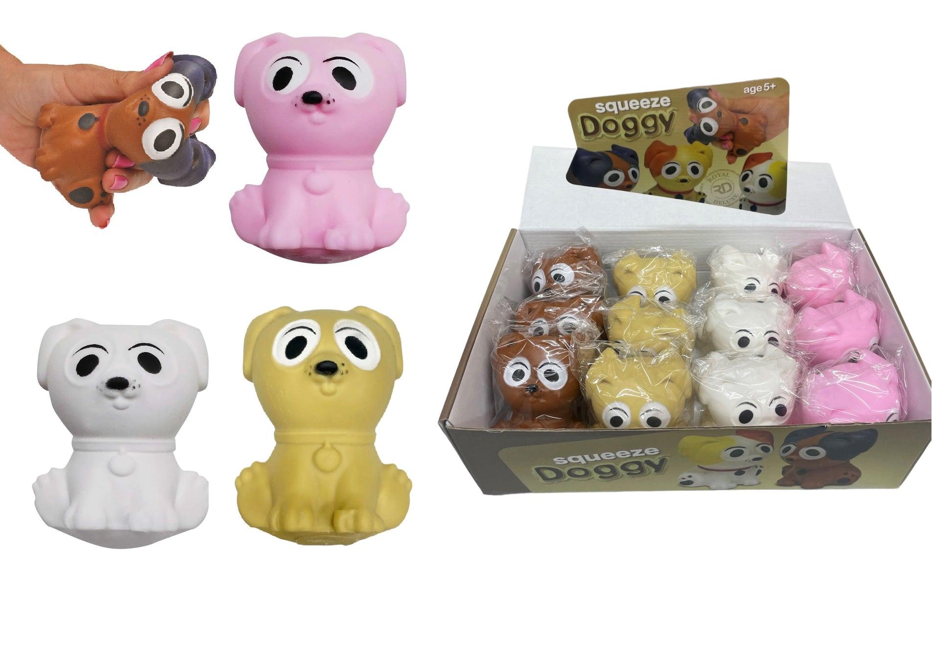 4-Pack Squishy Squeeze Toy