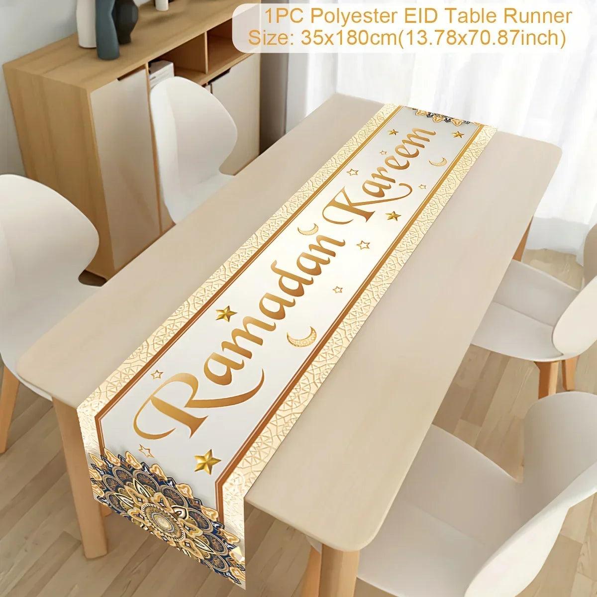 Table Flag - Polyester Ramadan 35x180CM