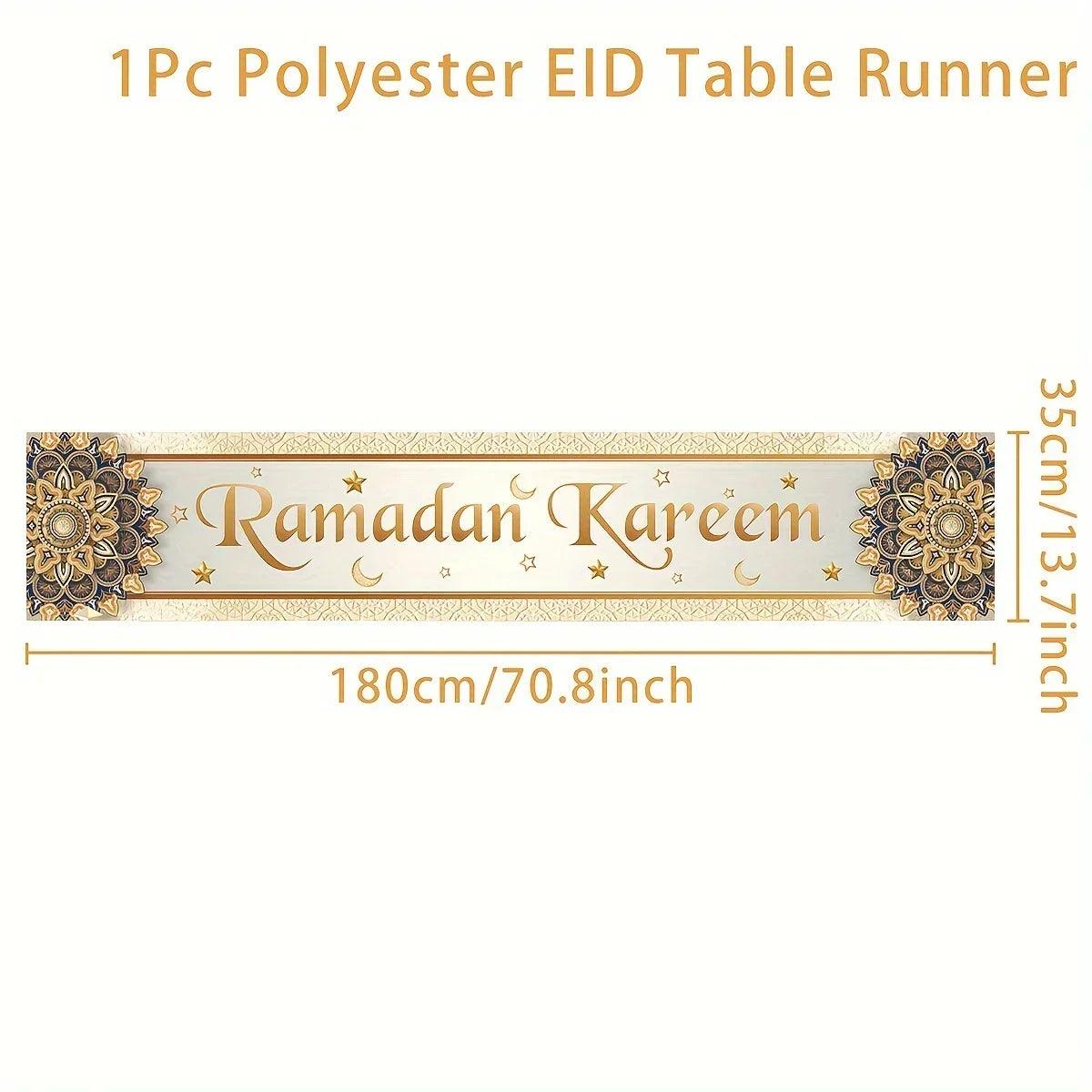 Table Flag - Polyester Ramadan 35x180CM