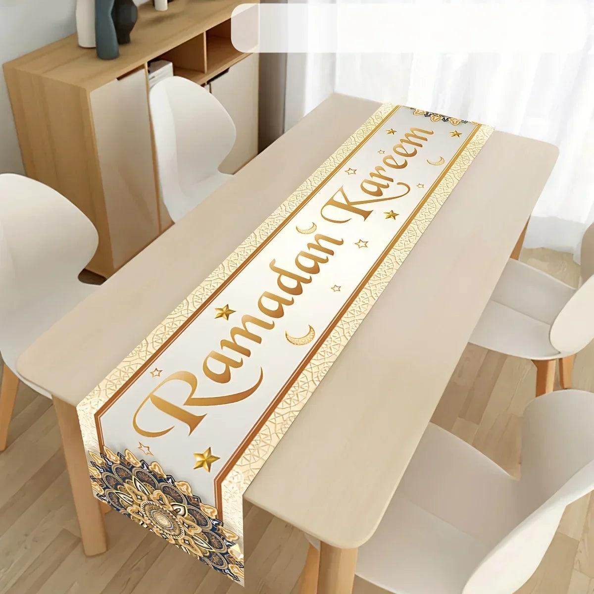 Table Flag - Polyester Ramadan 35x180CM