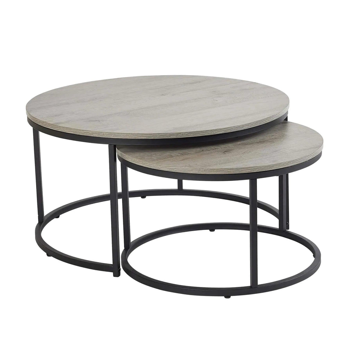Tables - Stackable Grey Round