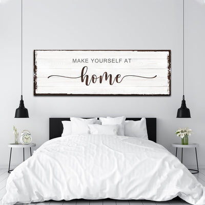 Make Yourself At Home Sign III