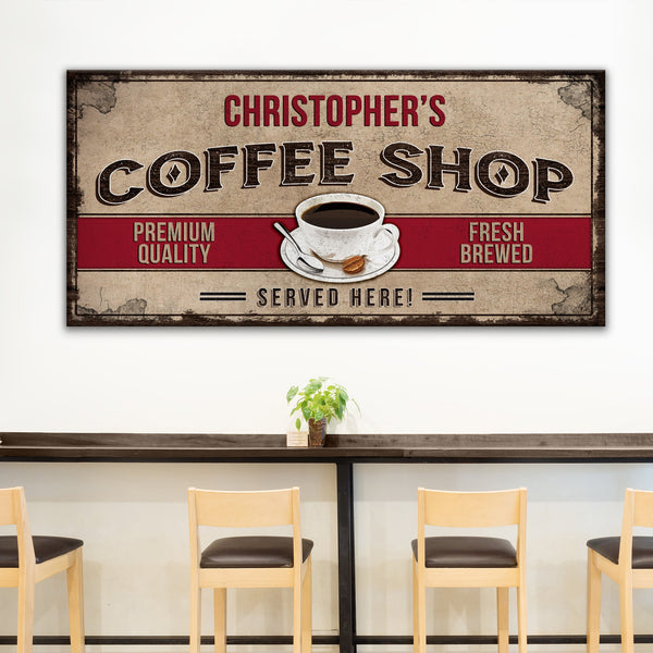 Coffee Shop Sign