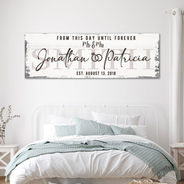 Custom Wedding Sign II