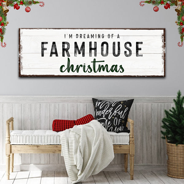 Farmhouse Christmas Sign