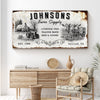 Family Farm Supply Sign