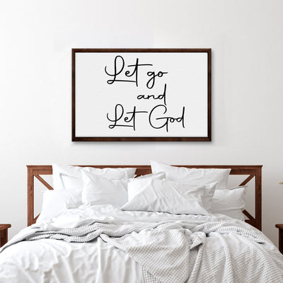 Let go And Let God Sign