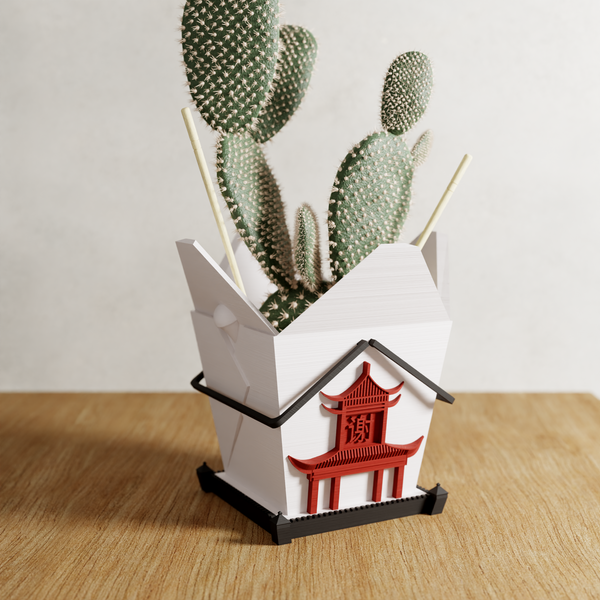Chinese Takeout Planter