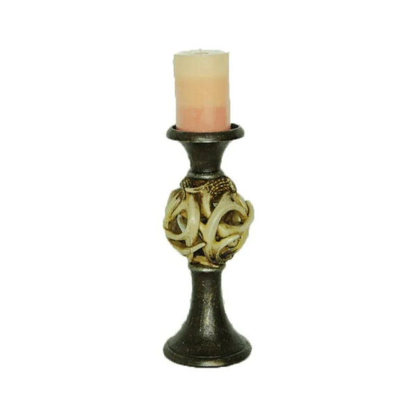 Tangled Antlers Candlestick - Gifts for You 'n Me