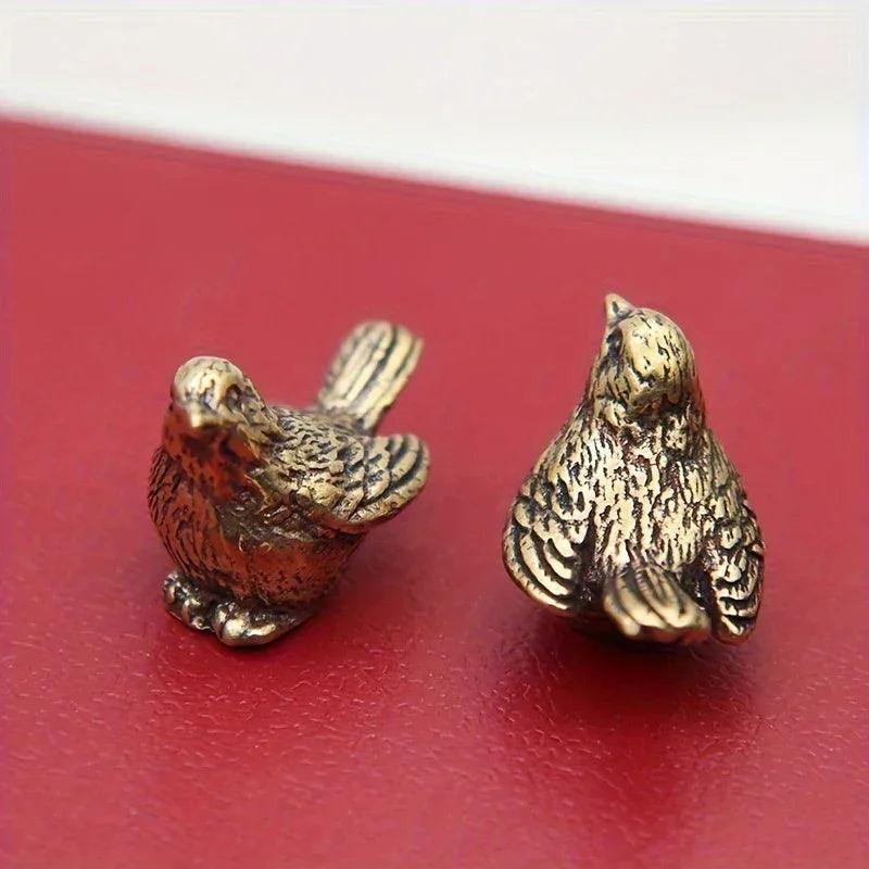 Tea Pet - Aged Copper Miniature