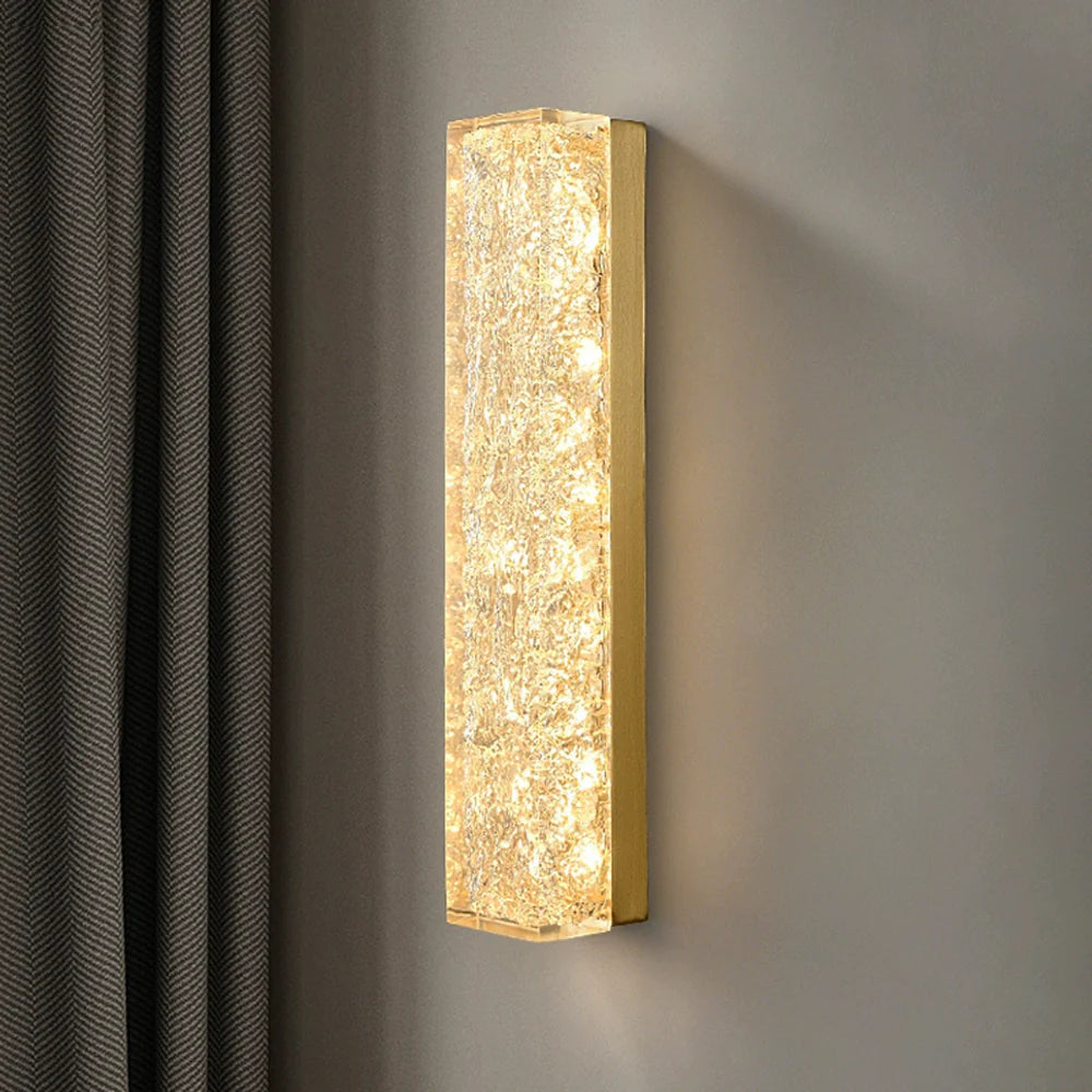 Terra Brass Resin Wall Light