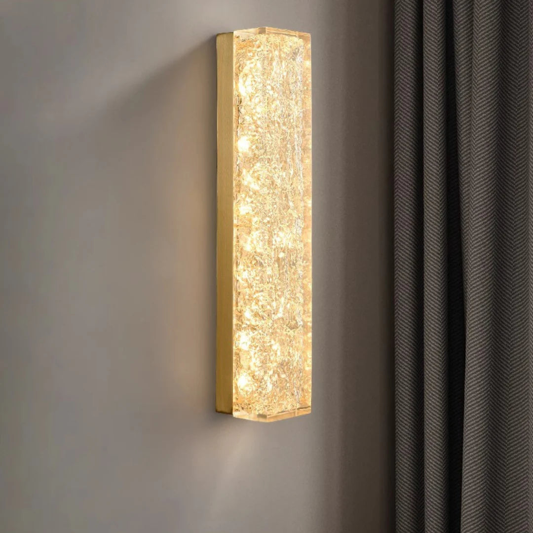 Terra Brass Resin Wall Light