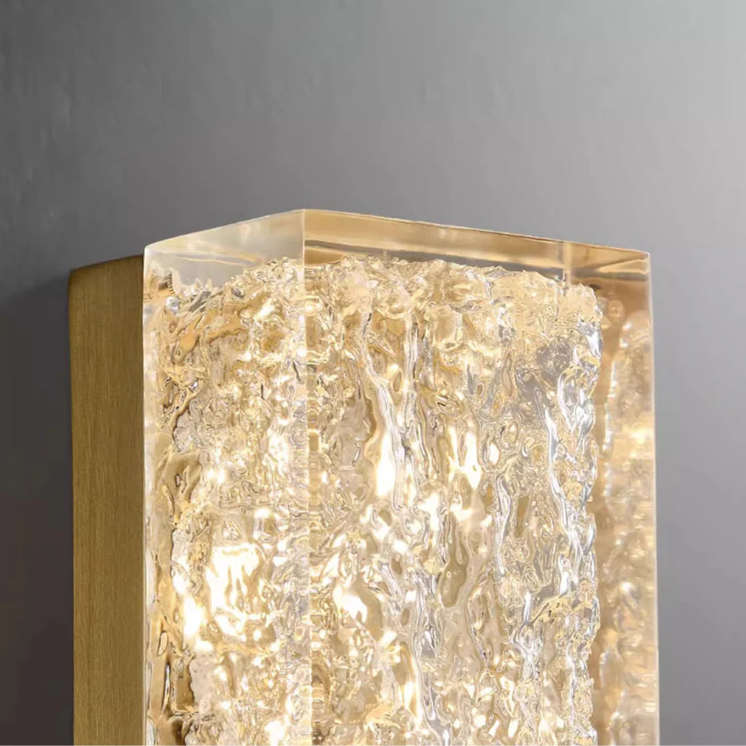 Terra Brass Resin Wall Light