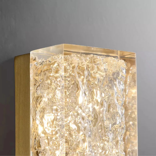 Terra Brass Resin Wall Light