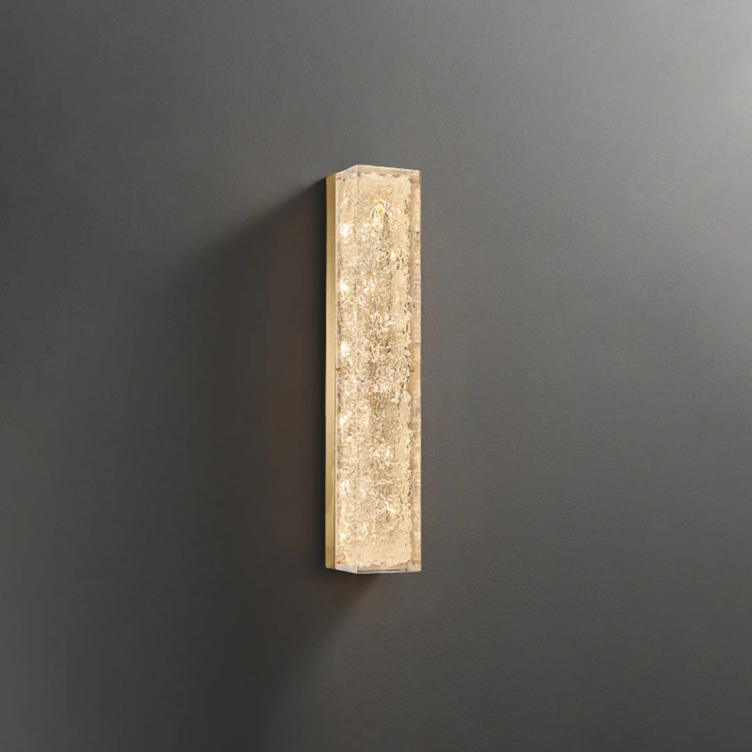 Terra Brass Resin Wall Light