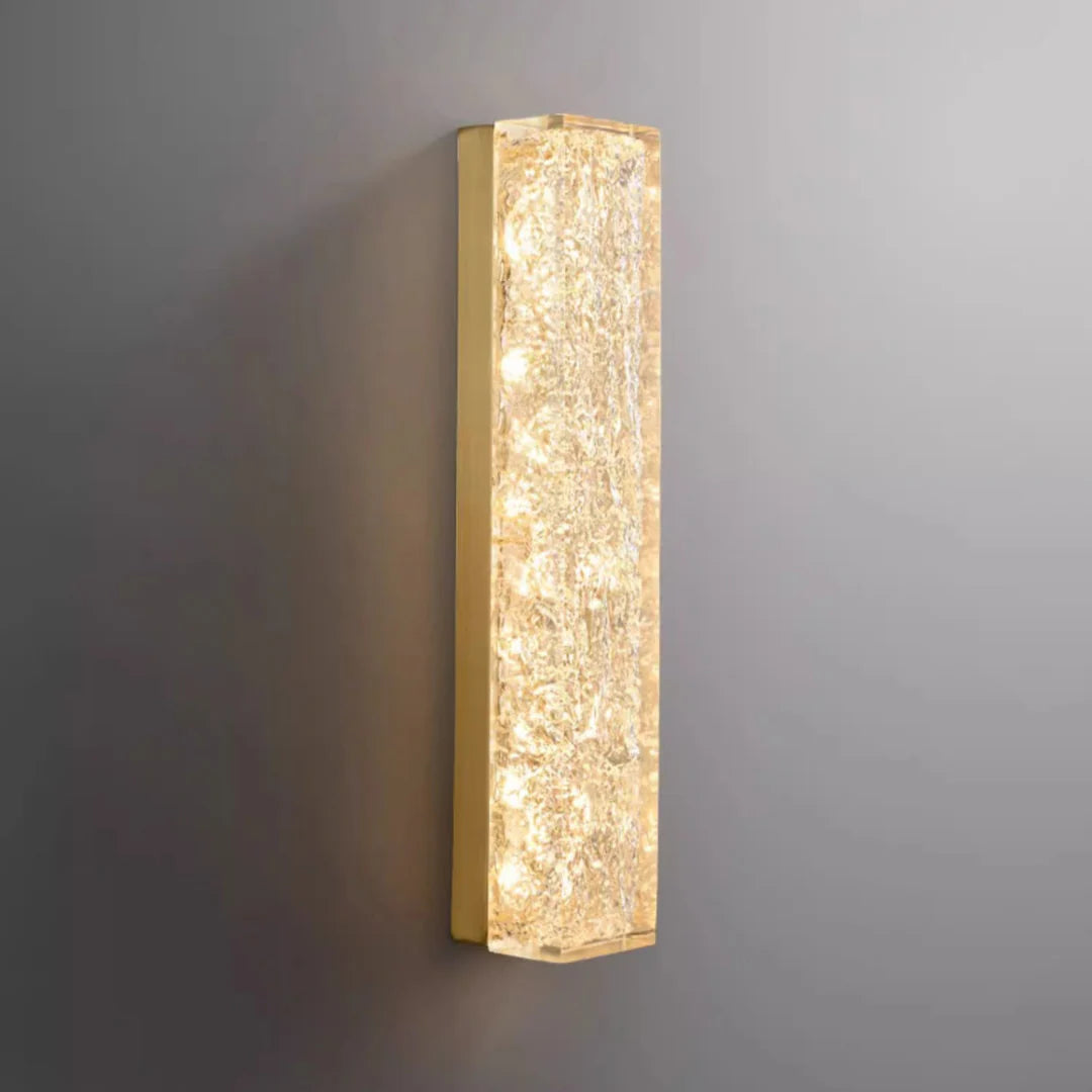 Terra Brass Resin Wall Light