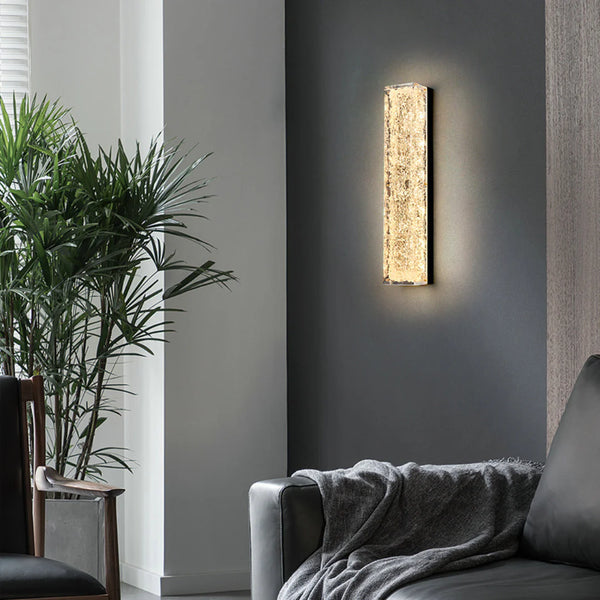 Terra Brass Resin Wall Light