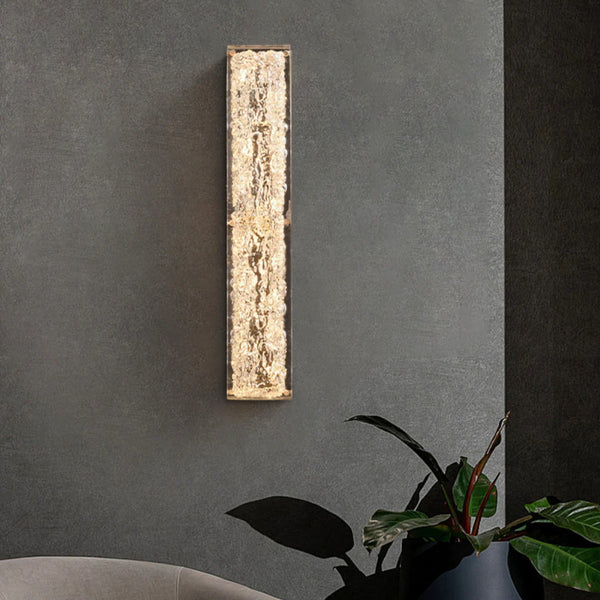 Terra Brass Resin Wall Light