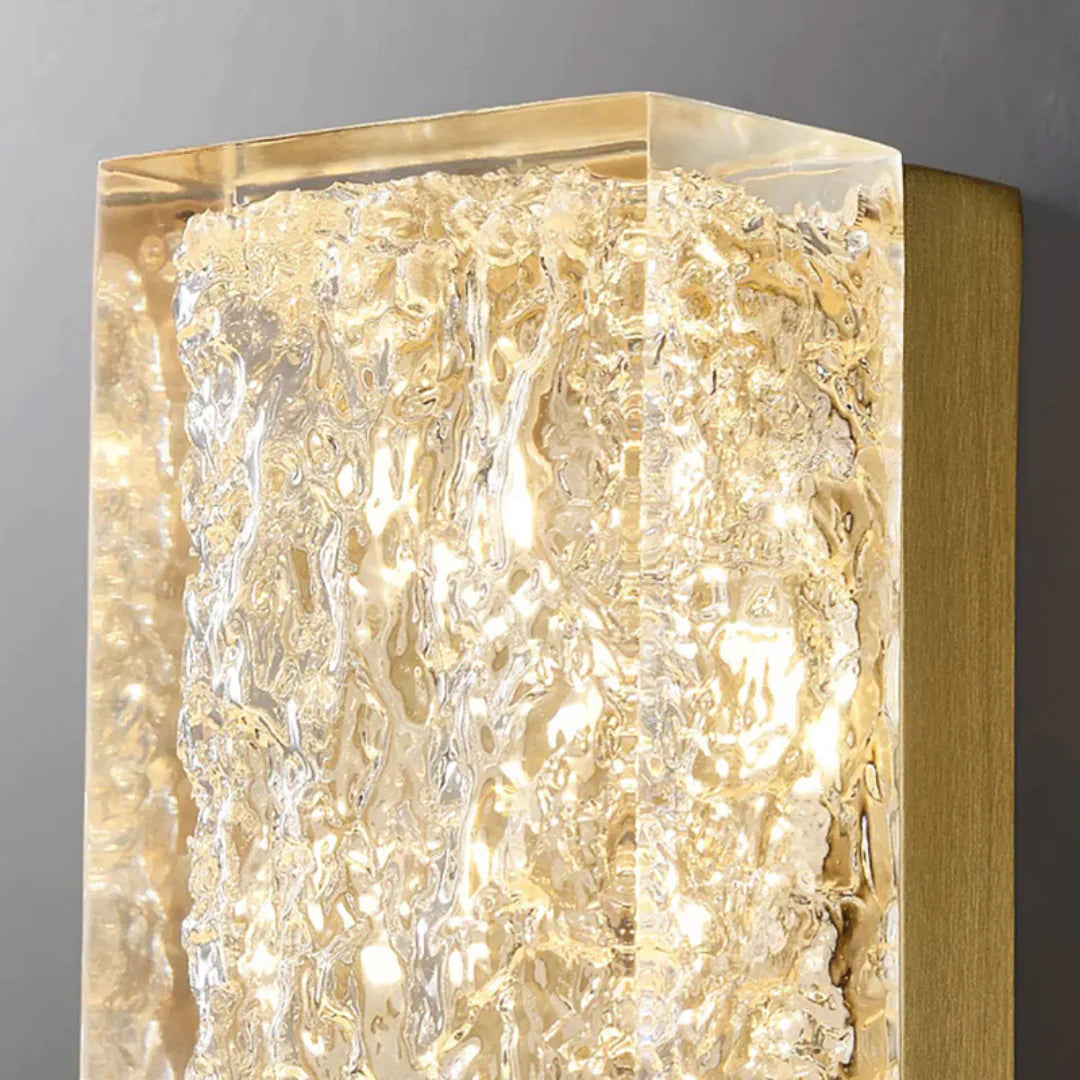 Terra Brass Resin Wall Light