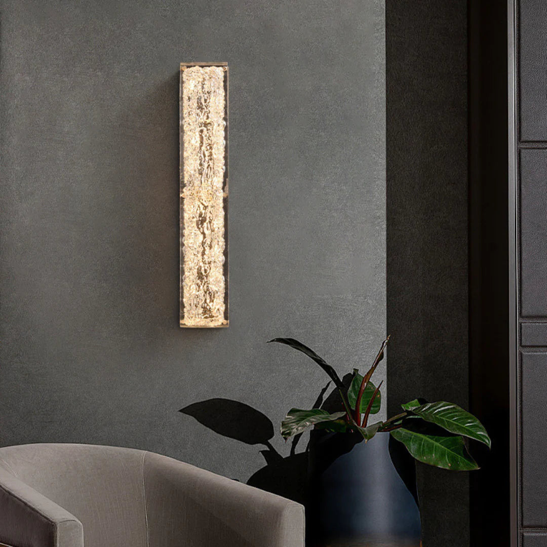 Terra Brass Resin Wall Light