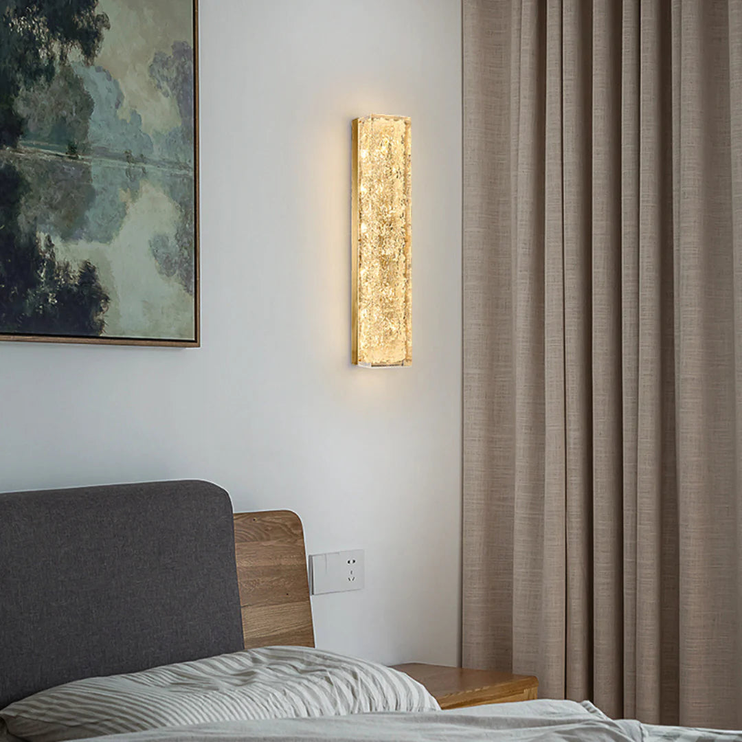 Terra Brass Resin Wall Light