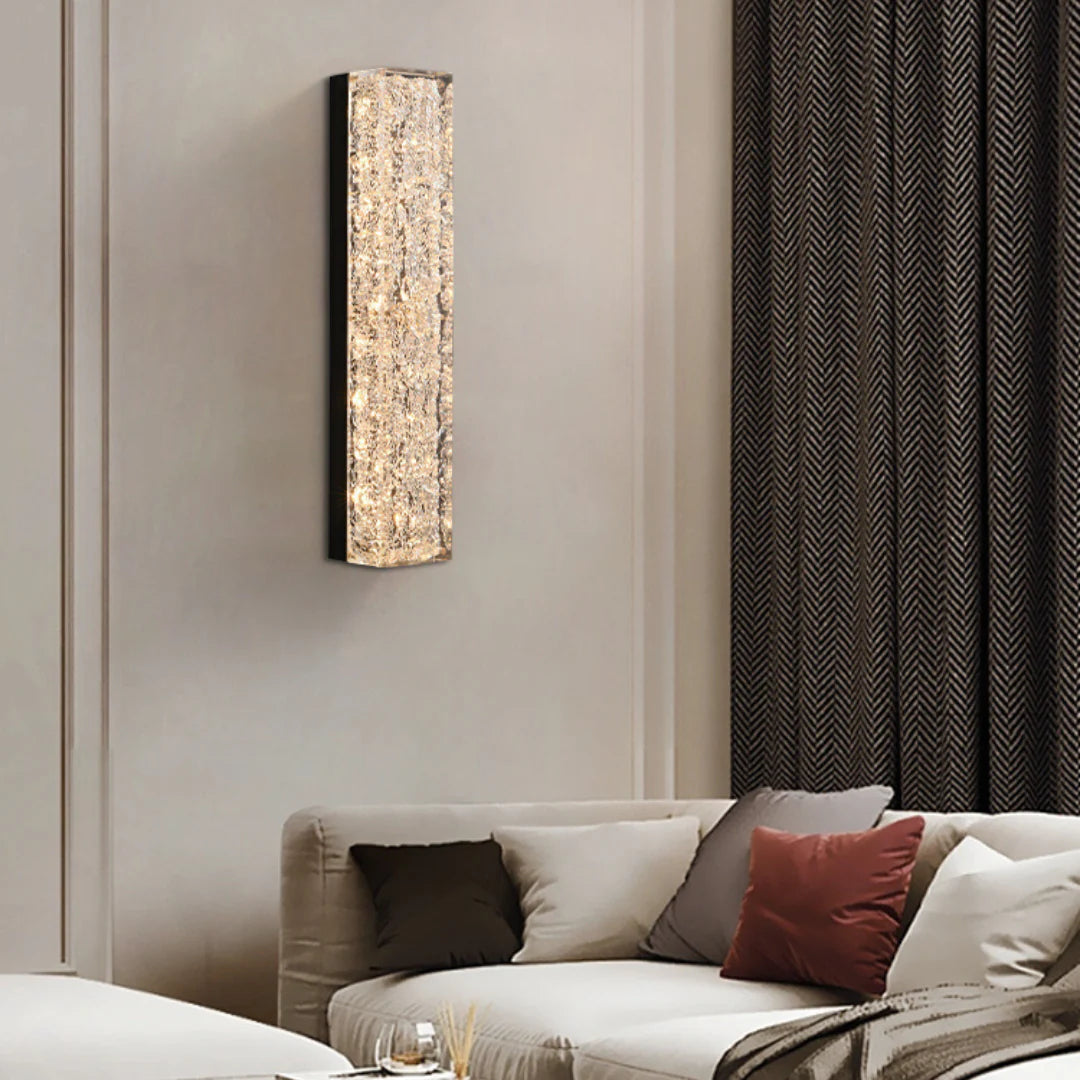 Terra Brass Resin Wall Light