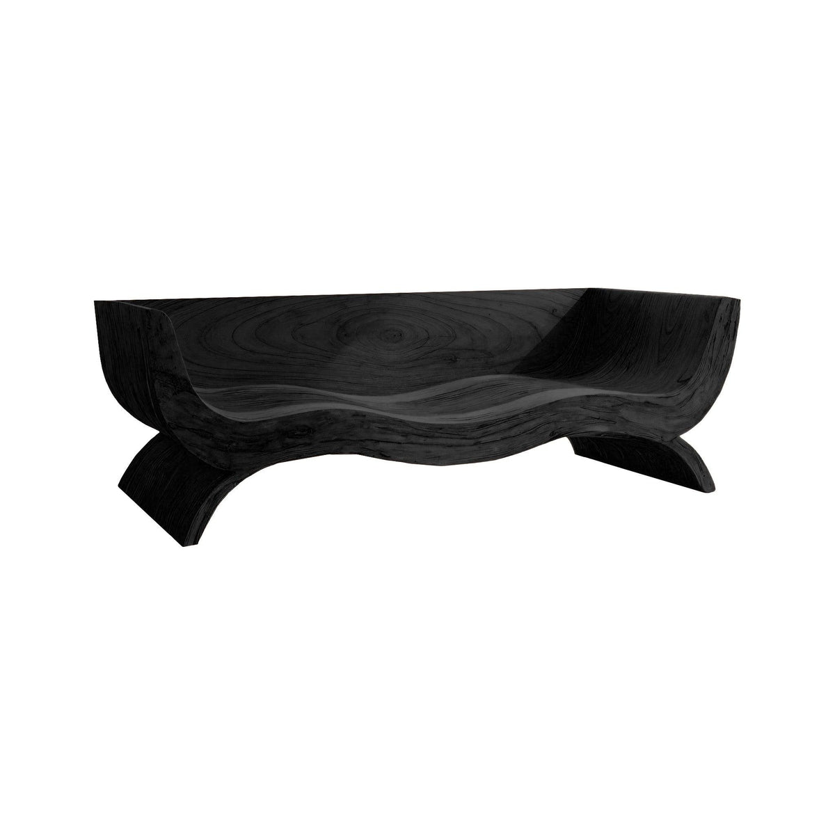 Terran Wave Solid Wood Sofa