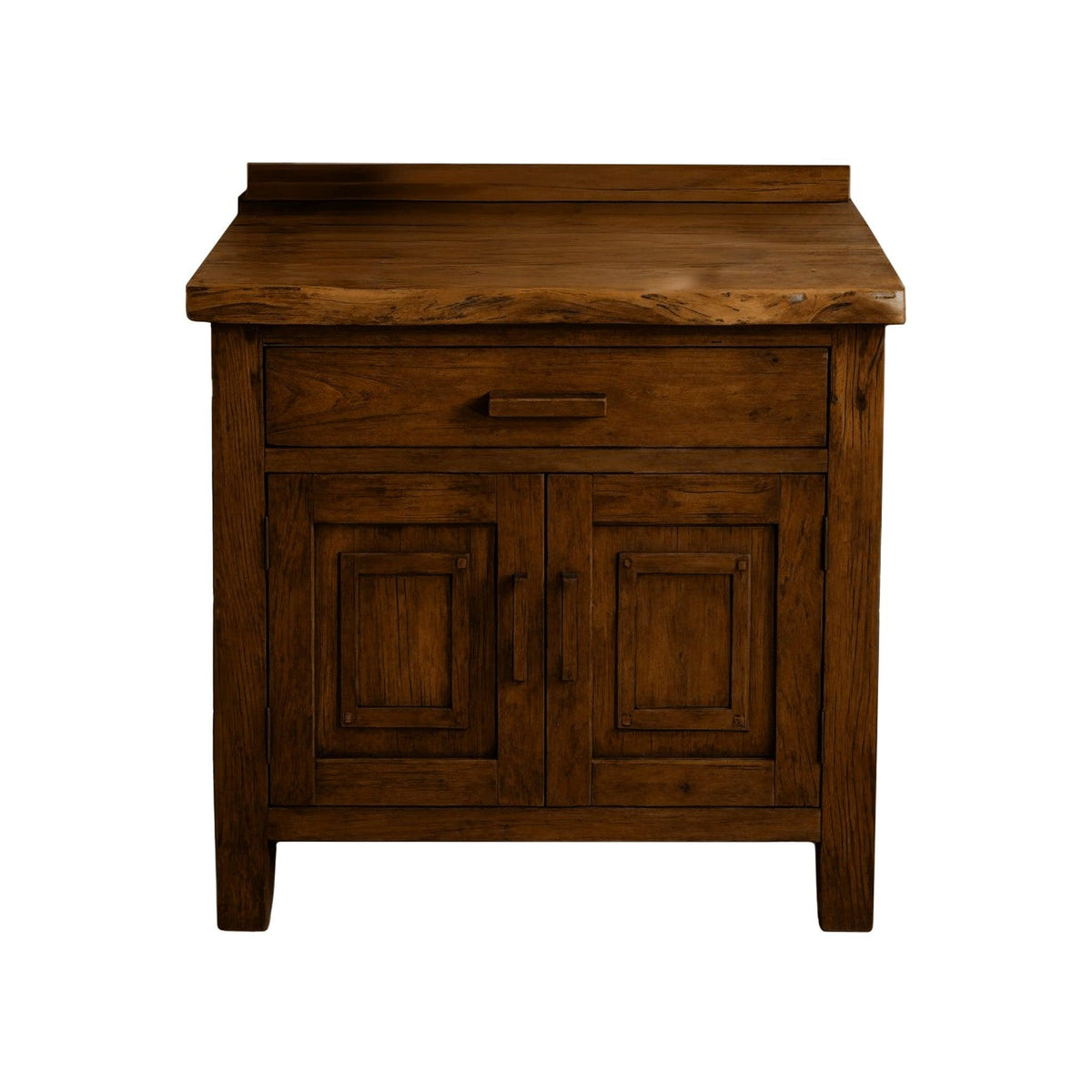 Terranova Natural Wood Freestanding Bathroom Vanity with Cabinet