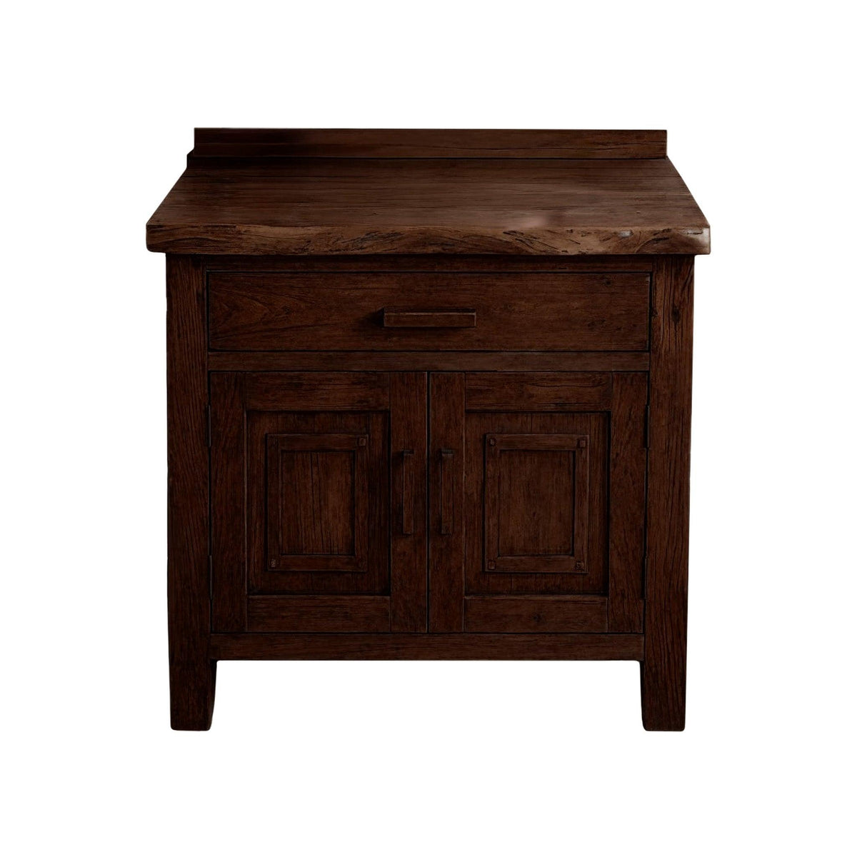 Terranova Natural Wood Freestanding Bathroom Vanity with Cabinet