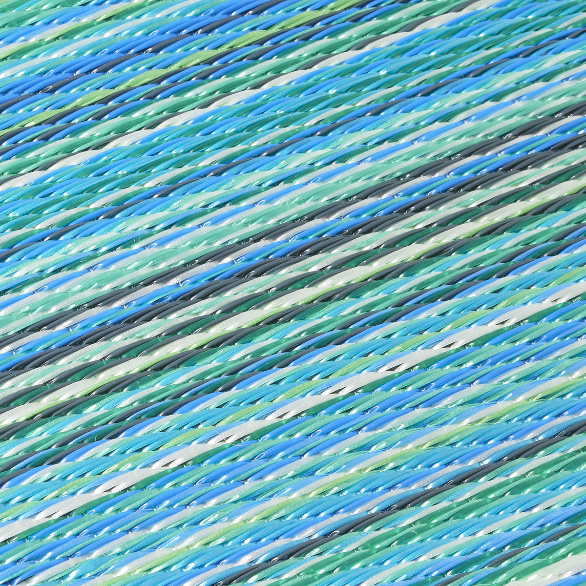 Cancun Turquoise & Moss Green Outdoor Doormat – 24