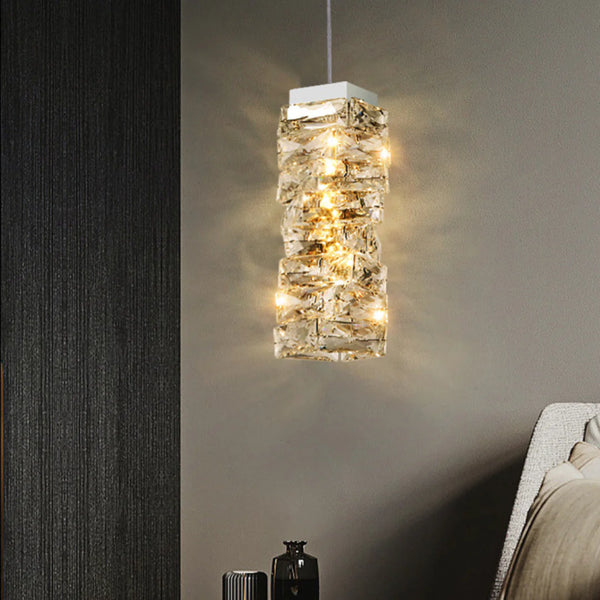 Pierre Gold Crystal Chandelier