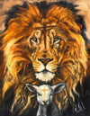 The Lion and Lamb Passover (For Our Redemption) - Standard Print / 4"x6"