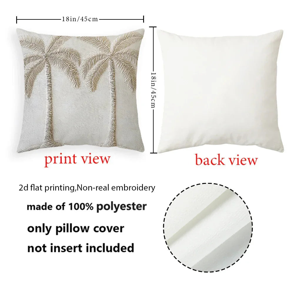 Throw Pillow - Vintage Polyester 45x45cm