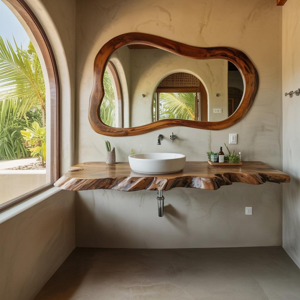 Tidewood Live Edge Floating Bathroom Vanity