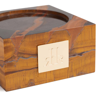 Tiger's Eye Stone Riser Tray