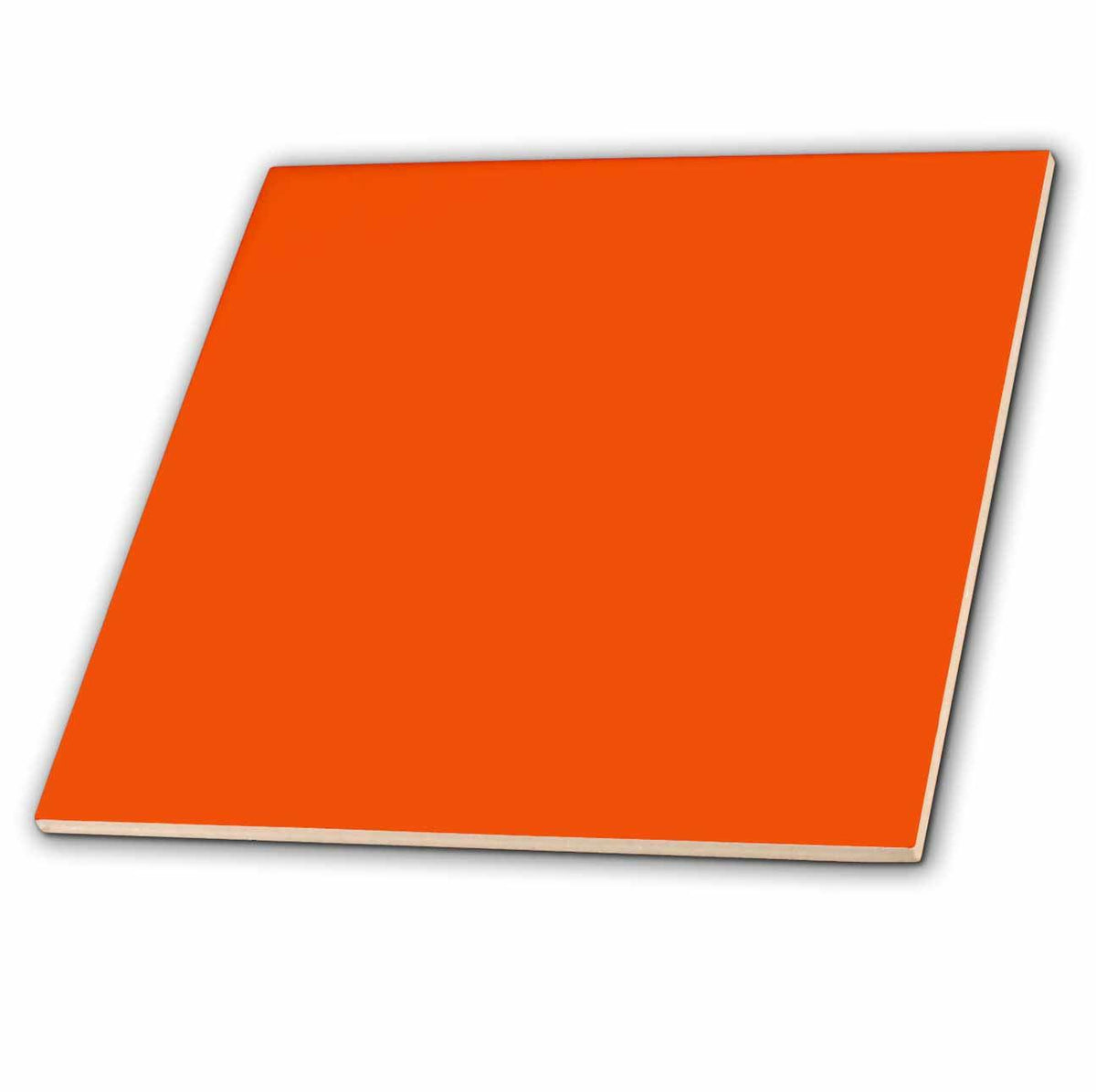 3dRose Colors - Bright Orange - Tiles (ct_5051)