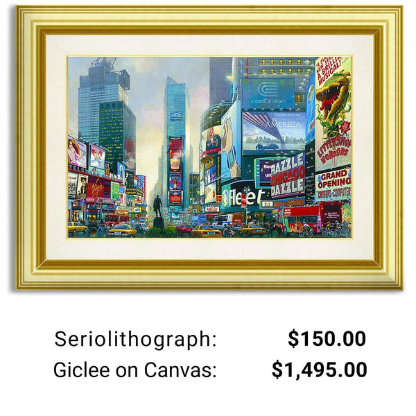 Alexander Chen - Times Square South (UNFRAMED) Artman - Gifts for You 'n Me