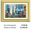 Alexander Chen - Times Square South (UNFRAMED) Artman