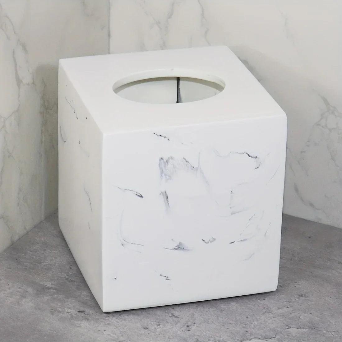 Tissue Box Holder - Luxury Marble