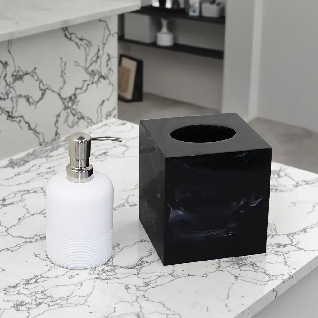 Tissue Box Holder - Luxury Marble
