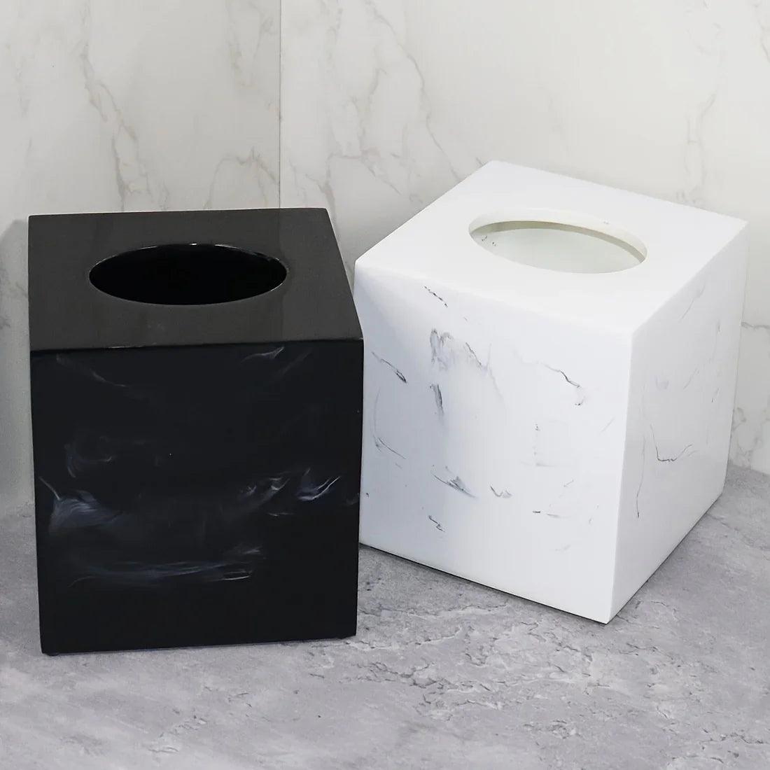 Tissue Box Holder - Luxury Marble